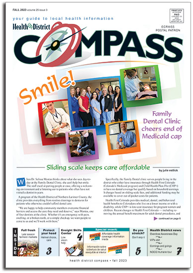Image of Health District Fall 2023 edition cover page
