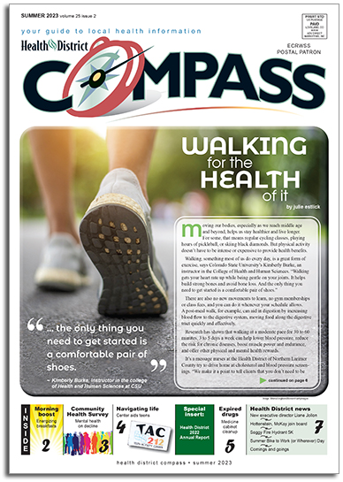 Health District Summer 2023 Compass cover image