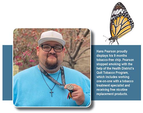 man displaying medallions