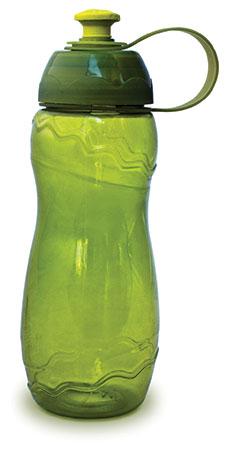 green water bottle